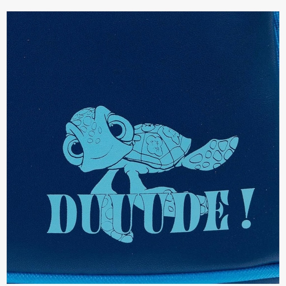 Loungefly Disney Pixar Finding Nemo Squirt and Crush Mini Backpack - Picture 5 of 7